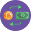 Bitcoin and cryptocurrency icon 64x64